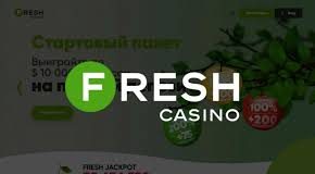 Казино Fresh: большой ассортимент игровых автоматов онлайн