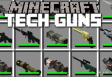 Лучшие моды на оружие для Minecraft