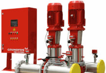 Станция пожаротушения Grundfos Hydro MX-A: назначение и установка