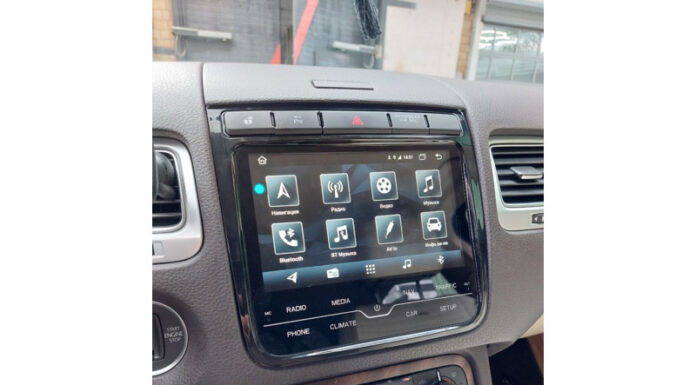 Штатная магнитола VW Touareg 2 NF